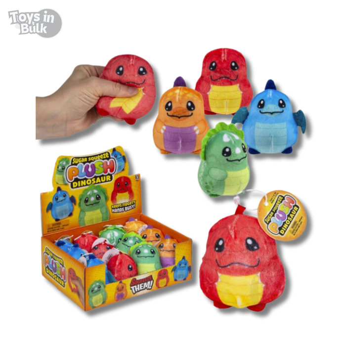 2.75" Dinosaur Toys in Bulk | Plush Toys 2025 - Toys in Bulk™